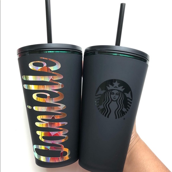 Custom made Starbucks tumbler - Picture 1 of 5